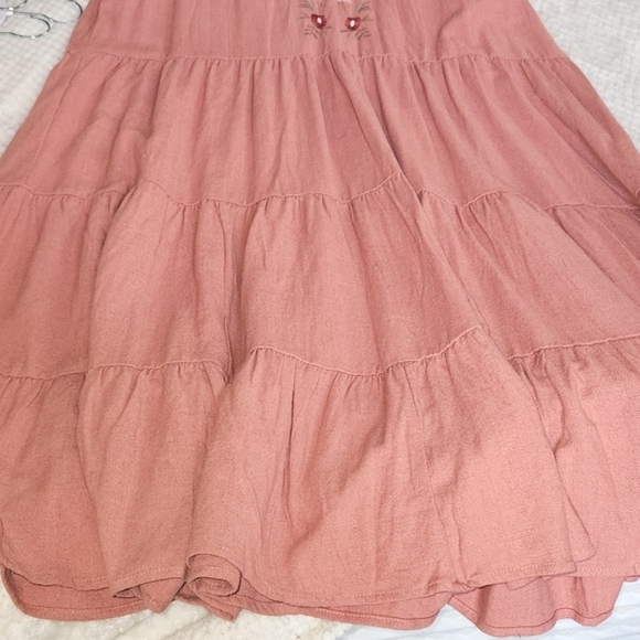 PRESWICK & MOORE 3/4 SLEEVES PEASANT DRESS SIZE IX  NEW WITH TAGS - Picture 7 of 10